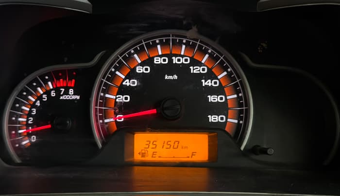 2017 Maruti Alto K10 VXI, Petrol, Manual, 35,128 km, Odometer Image