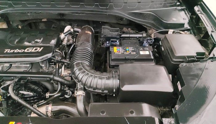 2024 KIA SONET HTX 1.0 TURBO PETROL IMT, Petrol, Manual, 14,621 km, Engine View - Left