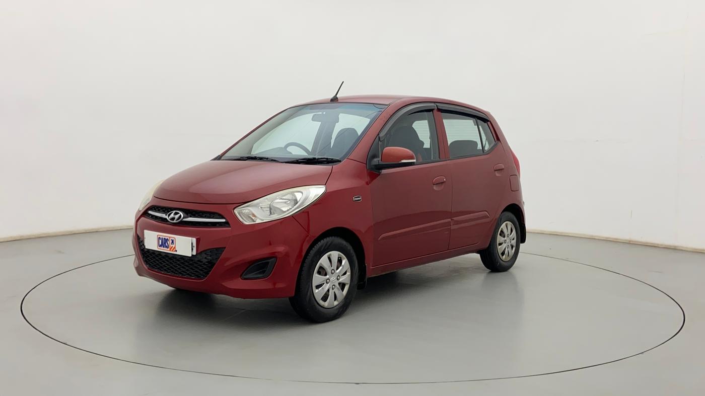 2012 Hyundai i10 SPORTZ 1.2, Petrol, Manual, 73,081 km, Left Front Diagonal