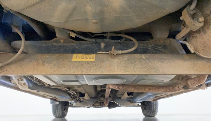 2015 Tata Bolt XM REVOTRON, Petrol, Manual, 58,472 km, Rear Underbody
