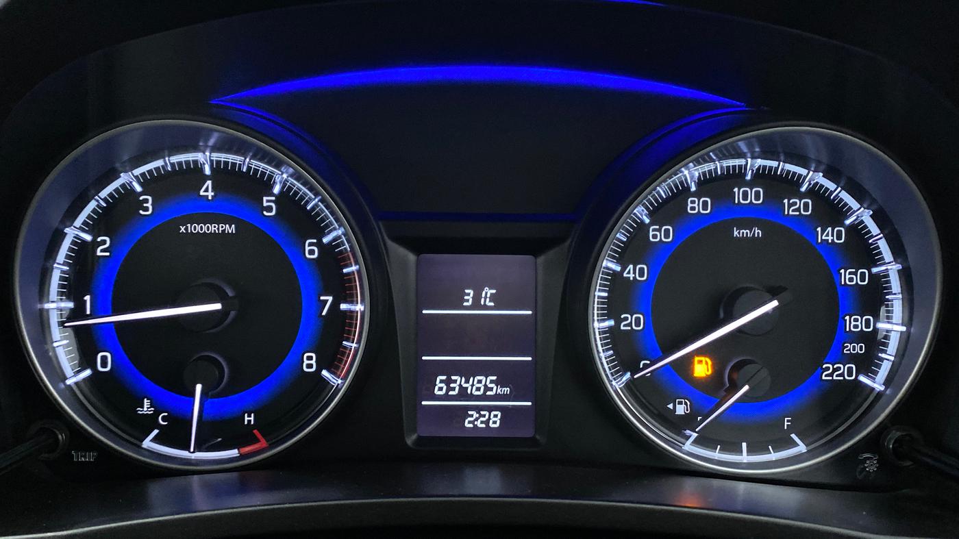 2018 Maruti Baleno DELTA 1.2 K12, Petrol, Manual, 63,662 km, Odometer Image