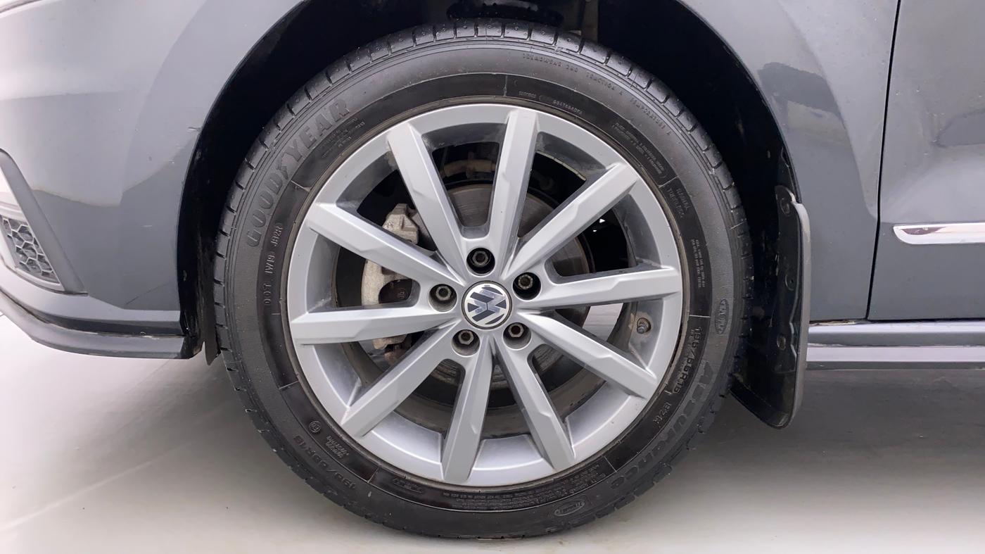 2019 Volkswagen Vento 1.2 TSI HIGHLINE PLUS AT, Petrol, Automatic, 18,336 km, Left Front Wheel