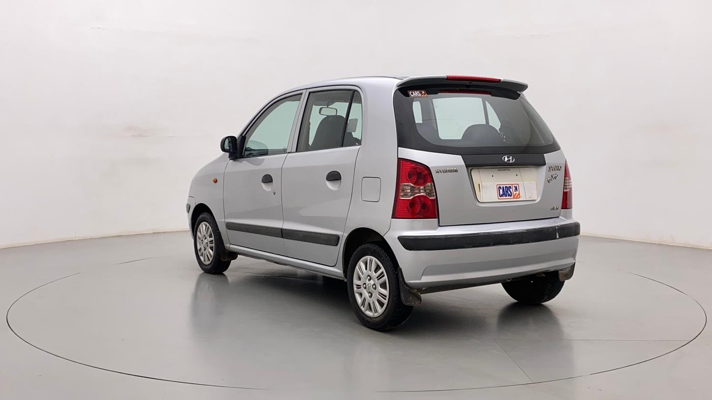 2010 Hyundai Santro Xing GLS, Petrol, Manual, 76,191 km, Left Back Diagonal
