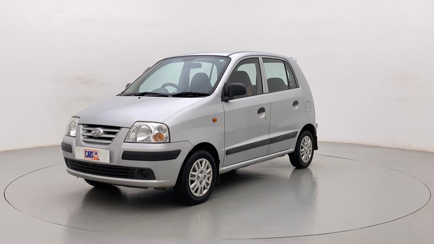 2010 Hyundai Santro Xing GLS, Petrol, Manual, 76,191 km, Left Front Diagonal