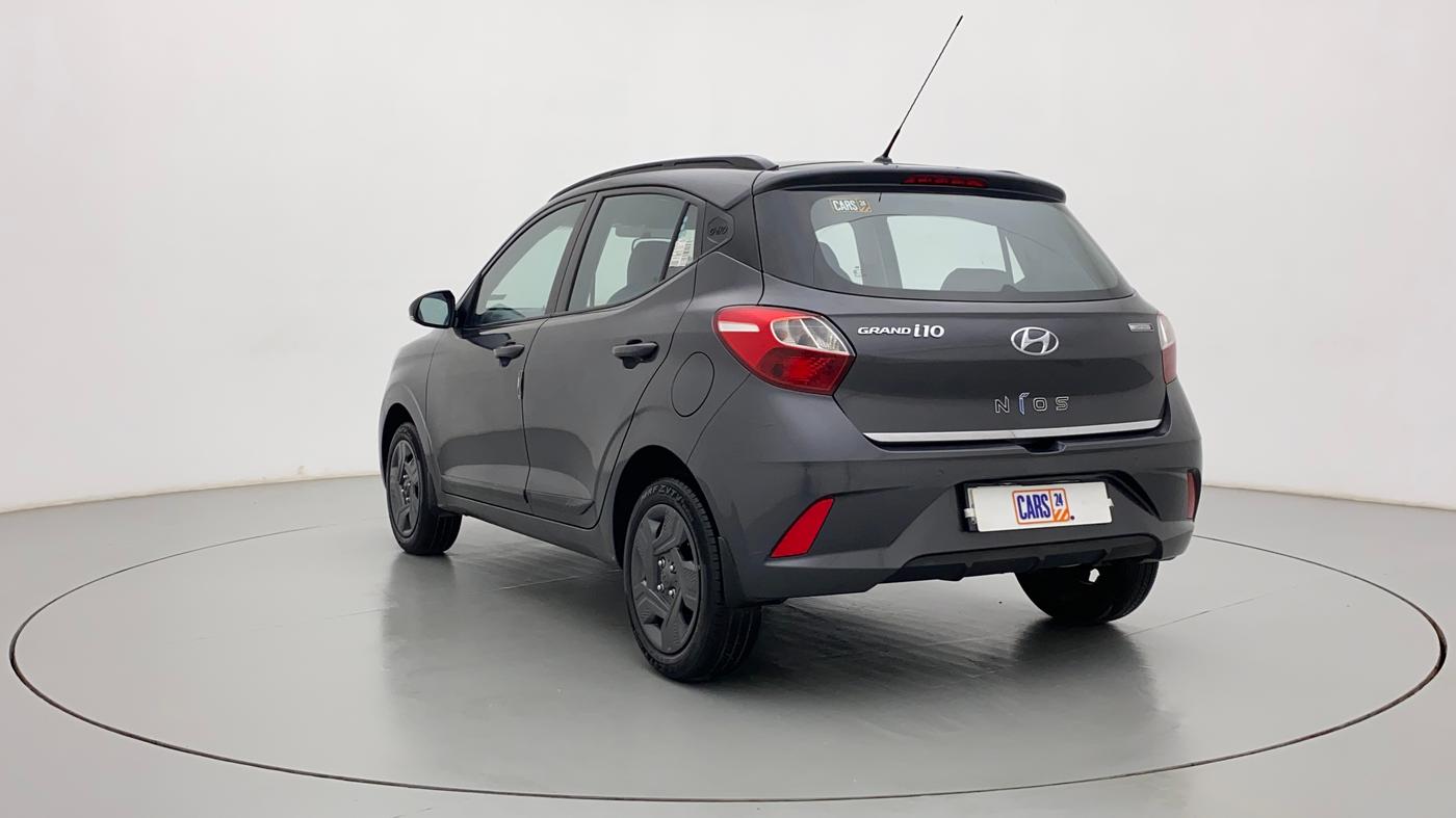 2022 Hyundai GRAND I10 NIOS MAGNA CORPORATE EDITION 1.2 KAPPA VTVT, Petrol, Manual, 3,548 km, Left Back Diagonal