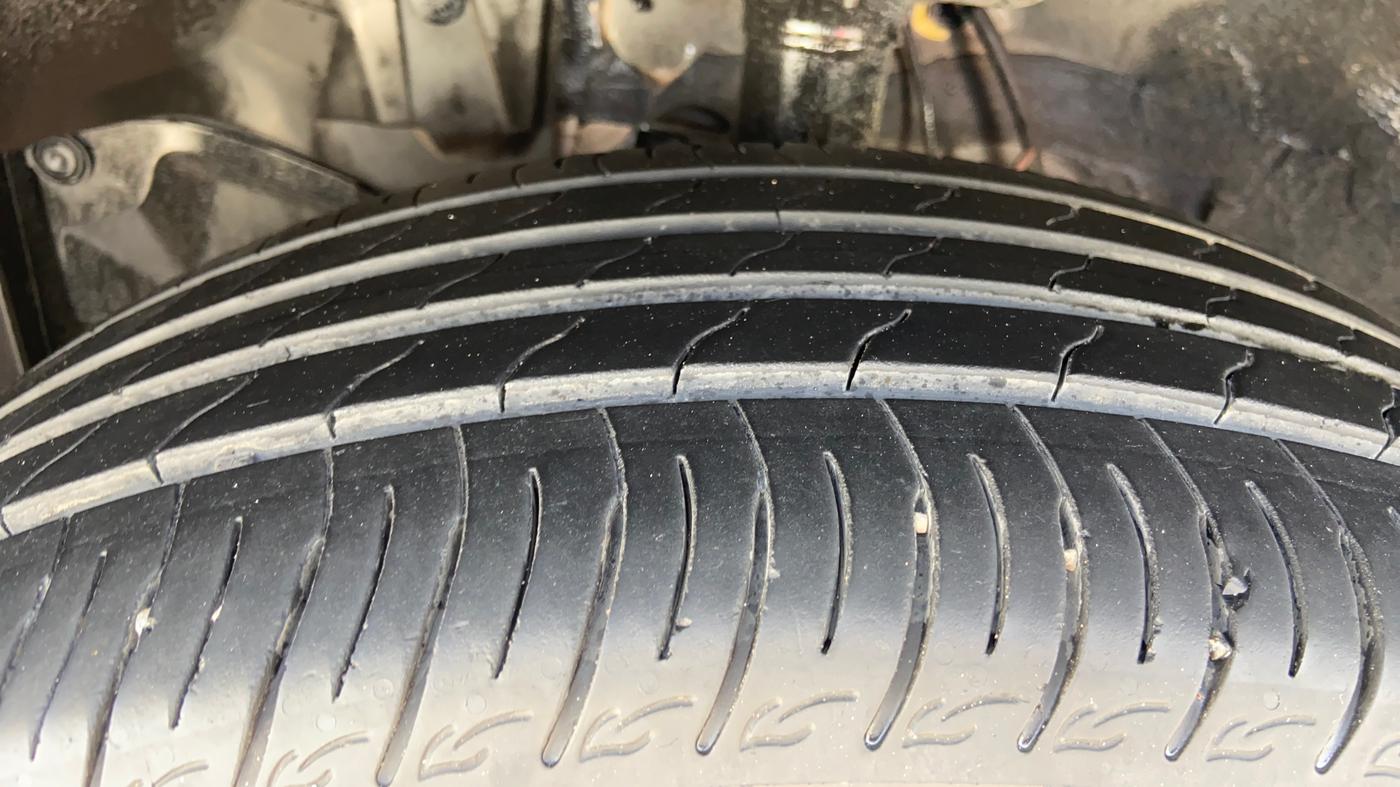 2024 Honda ELEVATE ZX CVT, Petrol, Automatic, 19,995 km, Left Front Tyre Tread