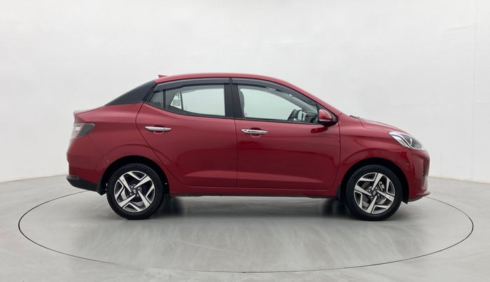 2021 Hyundai AURA SX 1.2 (O), Petrol, Manual, 8,688 km, Right Side View