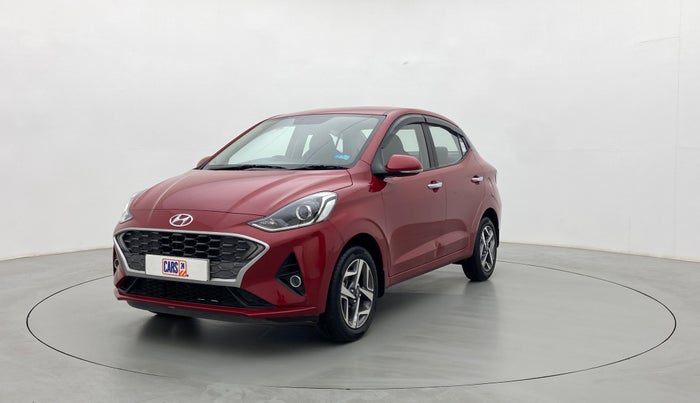 2021 Hyundai AURA SX 1.2 (O), Petrol, Manual, 8,688 km, Left Front Diagonal