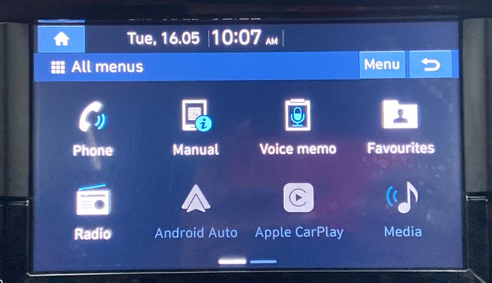 2021 Hyundai AURA SX 1.2 (O), Petrol, Manual, 8,688 km, Apple CarPlay and Android Auto