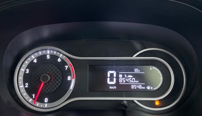 2021 Hyundai AURA SX 1.2 (O), Petrol, Manual, 8,688 km, Odometer Image