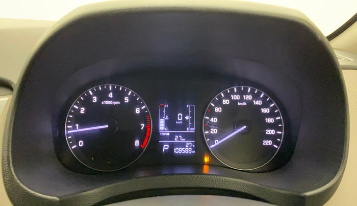 2016 Hyundai Creta SX PLUS AT 1.6 PETROL, Petrol, Automatic, 1,08,587 km, Odometer Image