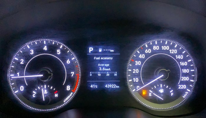 2019 Hyundai VENUE SX PLUS 1.0 TURBO DCT, Petrol, Automatic, 44,095 km, Odometer Image