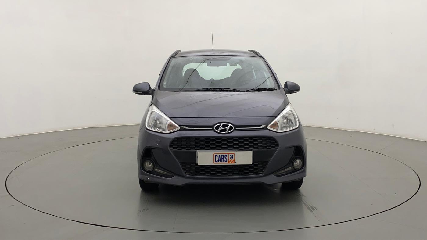 2017 Hyundai Grand i10 SPORTZ (O) AT 1.2 KAPPA VTVT, Petrol, Automatic, 40,049 km, Front