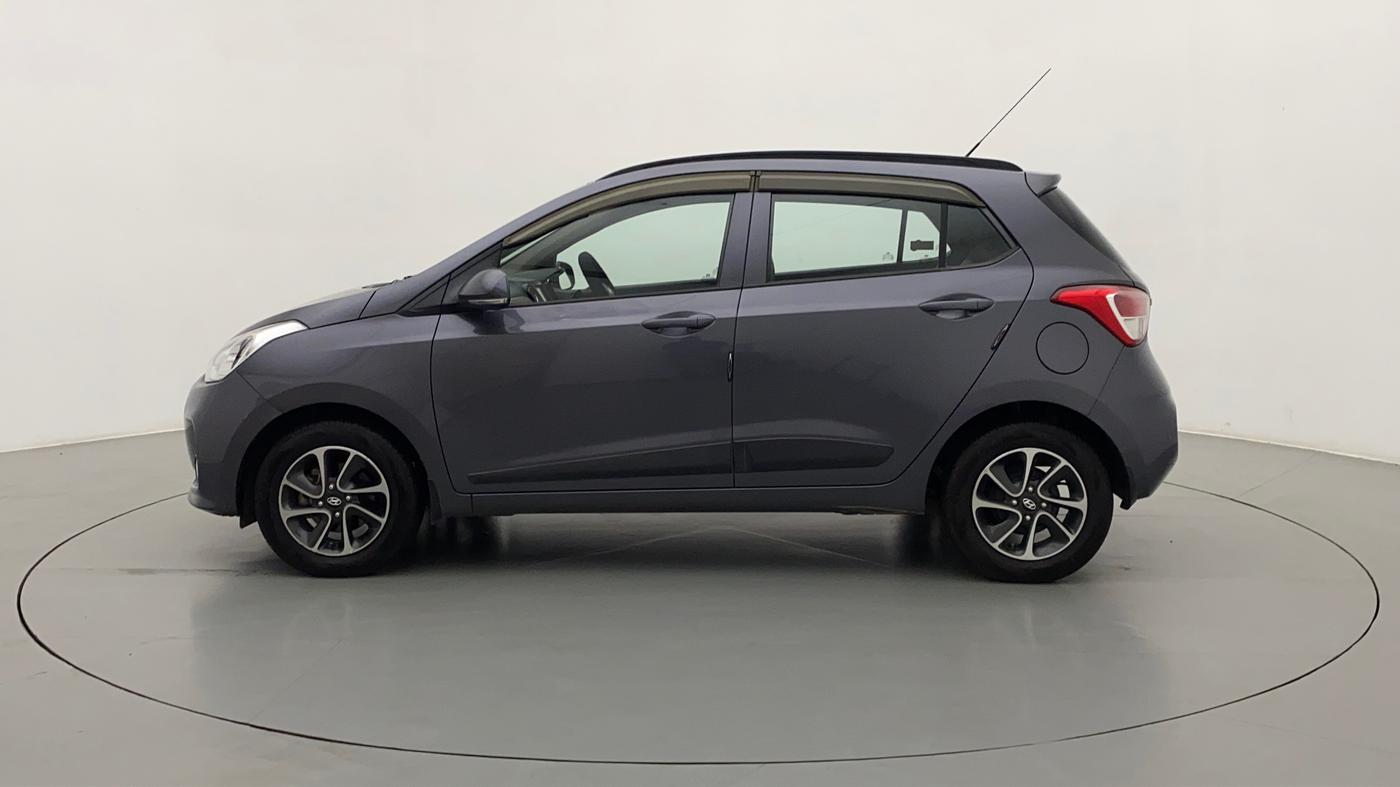 2017 Hyundai Grand i10 SPORTZ (O) AT 1.2 KAPPA VTVT, Petrol, Automatic, 40,049 km, Left Side