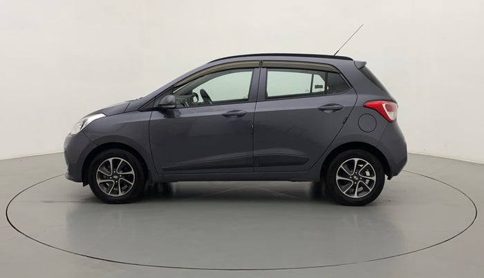 2017 Hyundai Grand i10 SPORTZ (O) AT 1.2 KAPPA VTVT, Petrol, Automatic, 40,049 km, Left Side