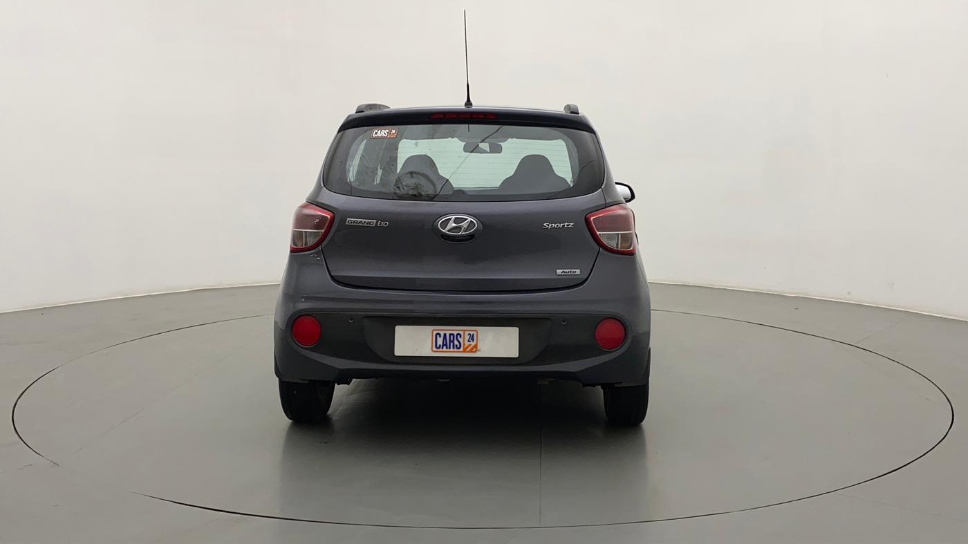 2017 Hyundai Grand i10 SPORTZ (O) AT 1.2 KAPPA VTVT, Petrol, Automatic, 40,049 km, Back/Rear