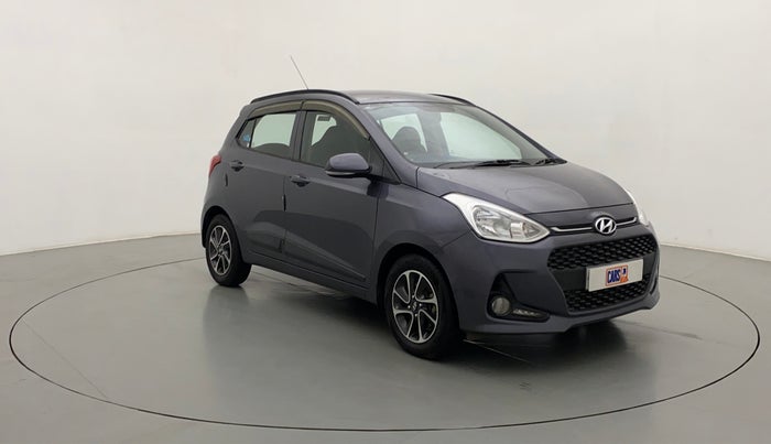 2017 Hyundai Grand i10 SPORTZ (O) AT 1.2 KAPPA VTVT, Petrol, Automatic, 40,049 km, Right Front Diagonal