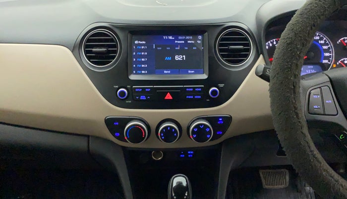 2017 Hyundai Grand i10 SPORTZ (O) AT 1.2 KAPPA VTVT, Petrol, Automatic, 40,049 km, Air Conditioner