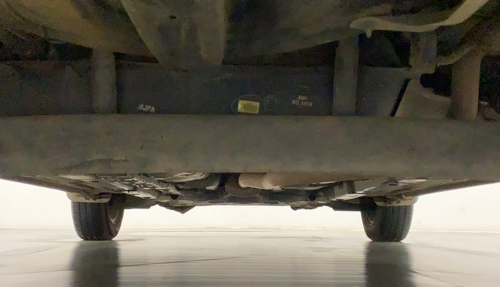 2017 Hyundai Grand i10 SPORTZ (O) AT 1.2 KAPPA VTVT, Petrol, Automatic, 40,049 km, Rear Underbody
