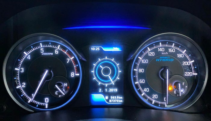 2019 Maruti XL6 ALPHA MT, Petrol, Manual, 87,369 km, Odometer Image