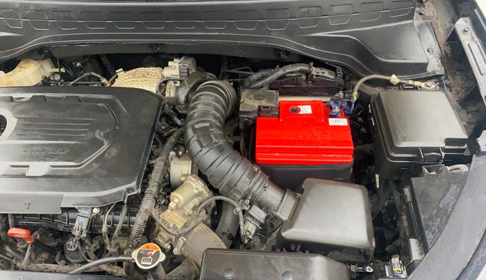 2021 KIA SONET HTX 1.5 AT, Diesel, Automatic, 65,145 km, Engine View - Left