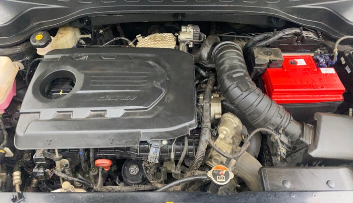 2021 KIA SONET HTX 1.5 AT, Diesel, Automatic, 65,145 km, Engine View