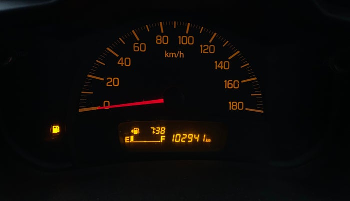 2017 Maruti Celerio VXI, Petrol, Manual, 1,02,937 km, Odometer Image