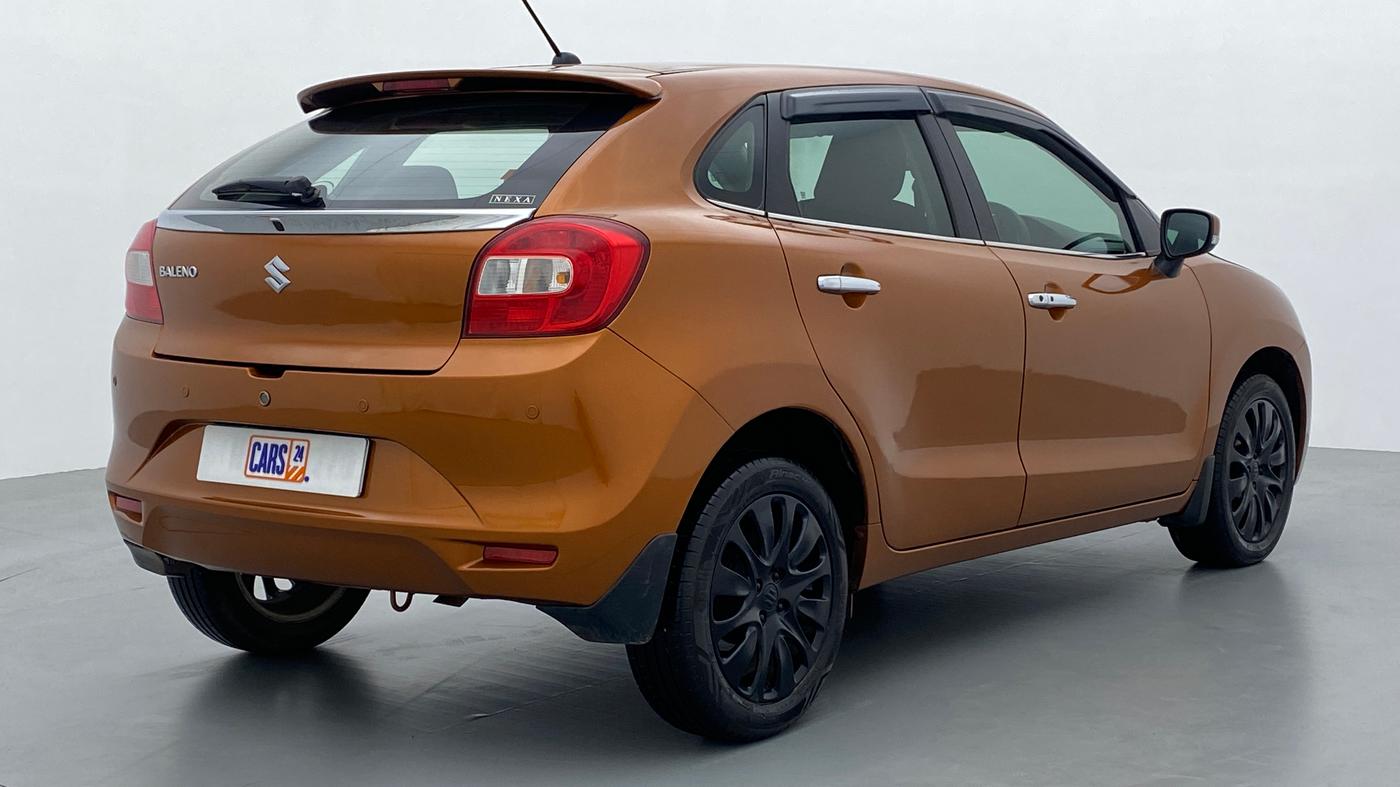 2017 Maruti Baleno ZETA 1.2 K12 AMT, Petrol, Automatic, 15,037 km, Right Back Diagonal (45- Degree) View