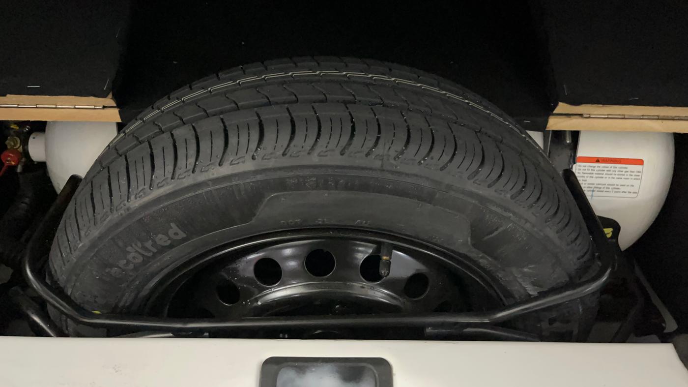 2024 Maruti New Wagon-R VXI CNG 1.0, CNG, Manual, 34,135 km, Spare Tyre