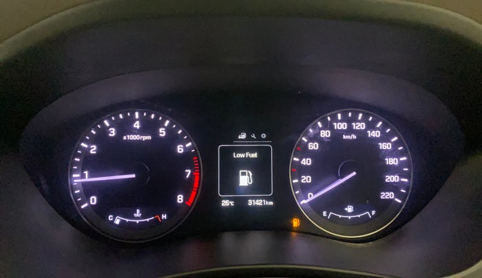 2017 Hyundai Elite i20 ASTA 1.2 (O), Petrol, Manual, 31,399 km, Odometer Image