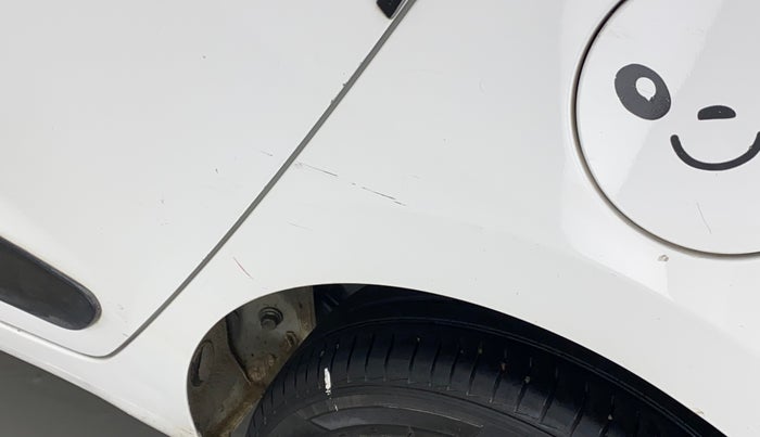2017 Hyundai Grand i10 SPORTZ 1.2 KAPPA VTVT, Petrol, Manual, 59,710 km, Left quarter panel - Minor scratches