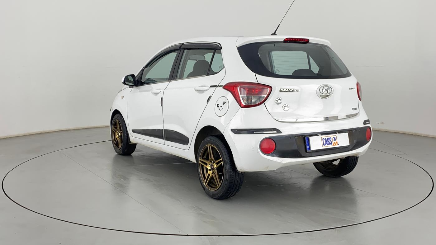 2017 Hyundai Grand i10 SPORTZ 1.2 KAPPA VTVT, Petrol, Manual, 59,710 km, Left Back Diagonal