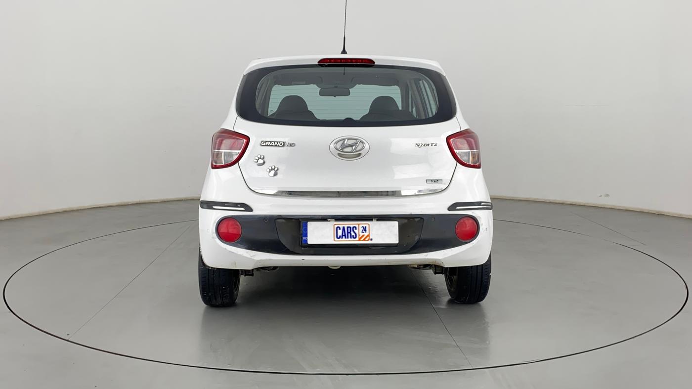2017 Hyundai Grand i10 SPORTZ 1.2 KAPPA VTVT, Petrol, Manual, 59,710 km, Back/Rear