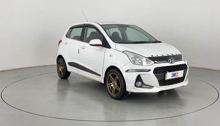 2017 Hyundai Grand i10 SPORTZ 1.2 KAPPA VTVT, Petrol, Manual, 59,710 km, Right Front Diagonal
