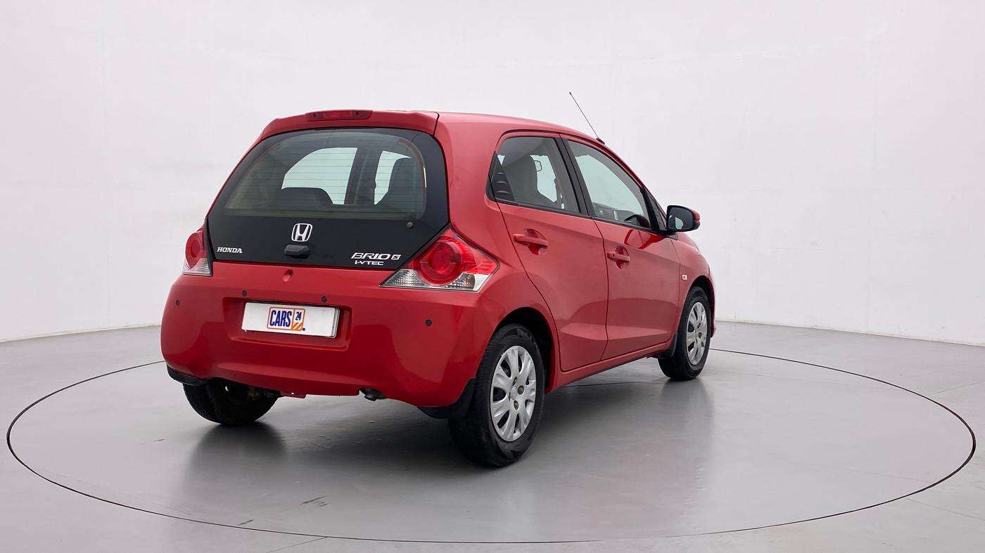 2017 Honda Brio S MT, Petrol, Manual, 42,730 km, Right Back Diagonal