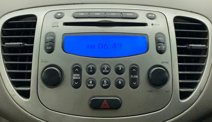 2011 Hyundai i10 SPORTZ 1.2, Petrol, Manual, 48,311 km, Infotainment System