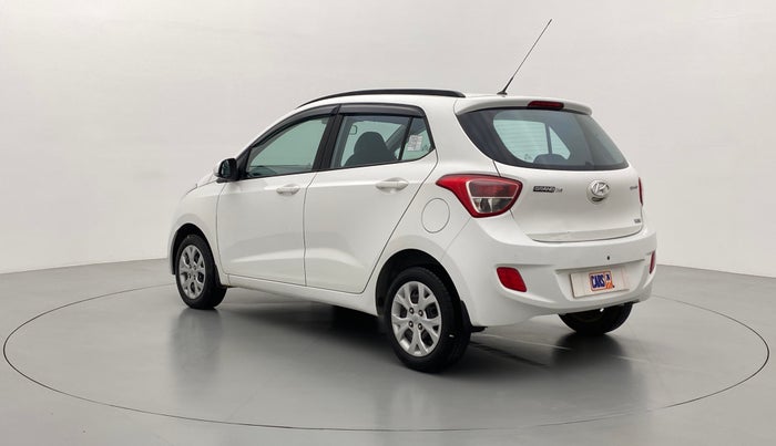 2016 Hyundai Grand i10 SPORTZ 1.2 KAPPA VTVT, Petrol, Manual, 8,768 km, Left Back Diagonal