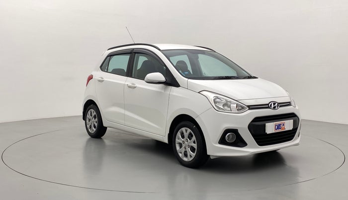 2016 Hyundai Grand i10 SPORTZ 1.2 KAPPA VTVT, Petrol, Manual, 8,768 km, Right Front Diagonal