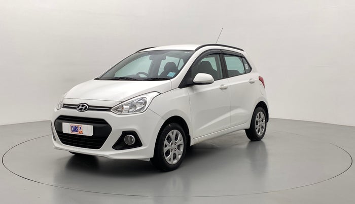 2016 Hyundai Grand i10 SPORTZ 1.2 KAPPA VTVT, Petrol, Manual, 8,768 km, Left Front Diagonal
