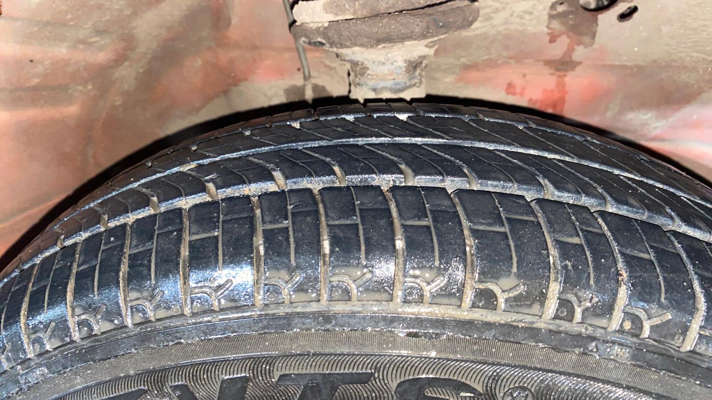 2012 Maruti Wagon R 1.0 LXI, Petrol, Manual, 66,200 km, Right Front Tyre Tread