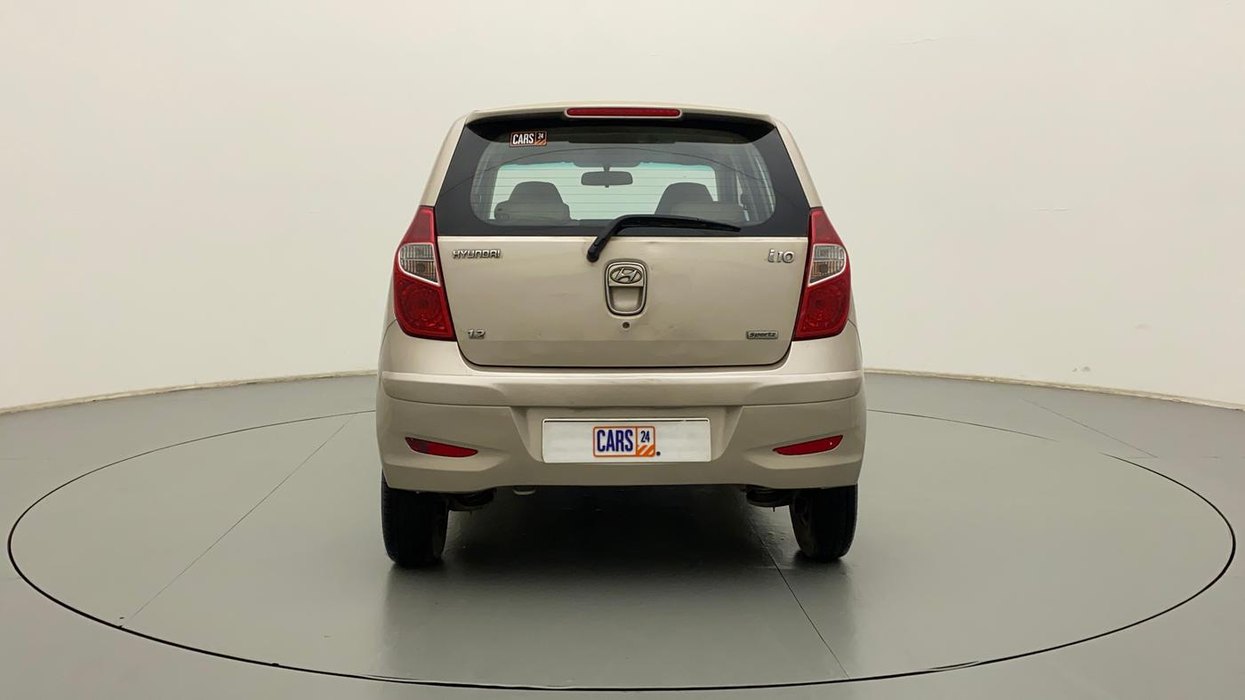 2010 Hyundai i10 SPORTZ 1.2, Petrol, Manual, 74,002 km, Back/Rear
