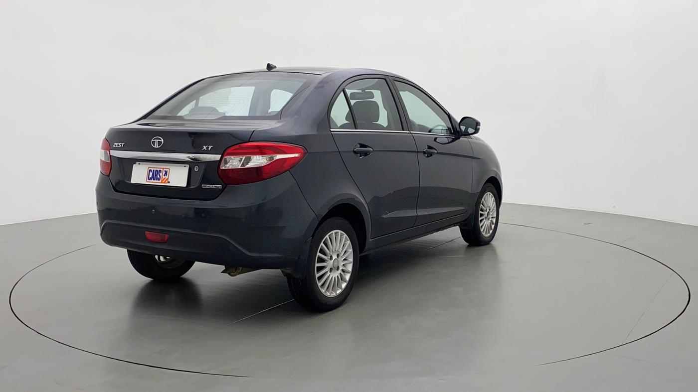2016 Tata Zest XT PETROL, Petrol, Manual, 48,196 km, Right Back Diagonal