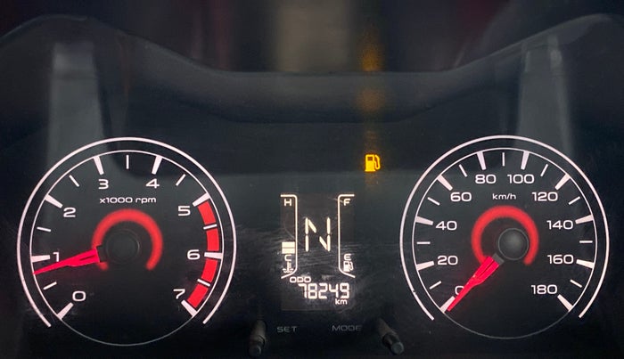 2017 Mahindra Kuv100 K4+ 6 STR, Petrol, Manual, 78,249 km, Odometer Image