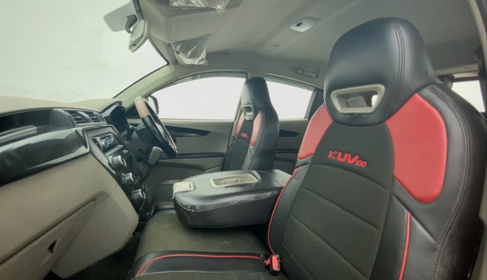 2017 Mahindra Kuv100 K4+ 6 STR, Petrol, Manual, 78,249 km, Right Side Front Door Cabin