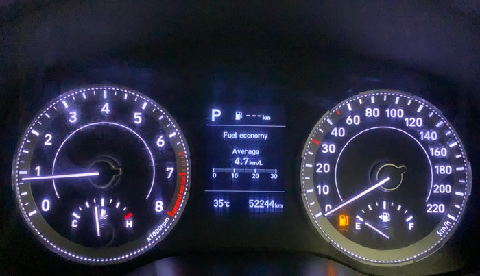 2019 Hyundai VENUE S 1.0 TURBO DCT, Petrol, Automatic, 52,508 km, Odometer Image
