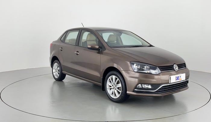 2017 Volkswagen Ameo HIGHLINE PLUS DSG 1.5, Diesel, Automatic, 42,382 km, Right Front Diagonal