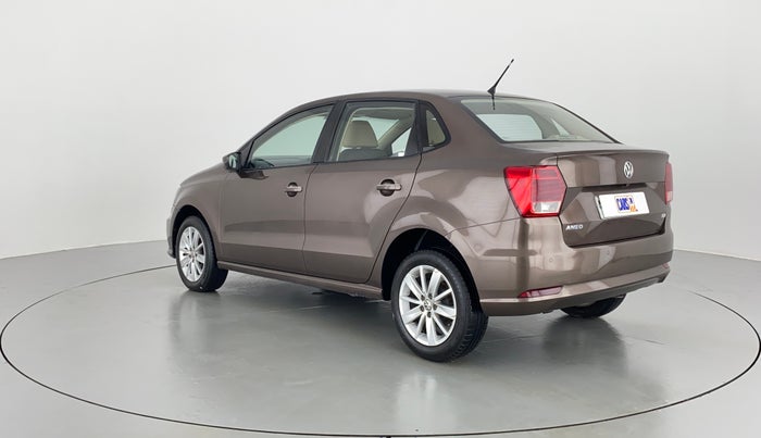 2017 Volkswagen Ameo HIGHLINE PLUS DSG 1.5, Diesel, Automatic, 42,382 km, Left Back Diagonal