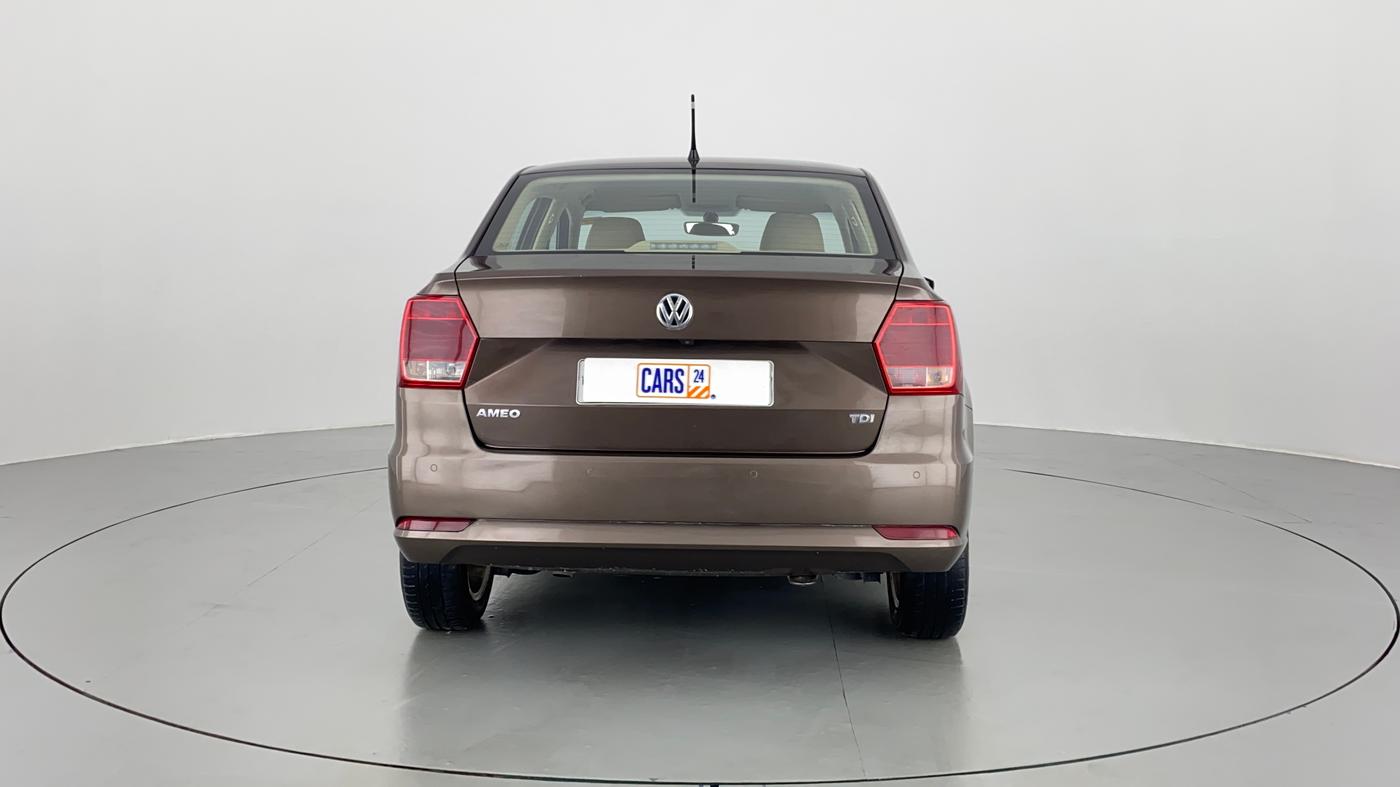 2017 Volkswagen Ameo HIGHLINE PLUS DSG 1.5, Diesel, Automatic, 42,382 km, Back/Rear