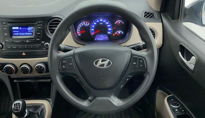 2014 Hyundai Xcent S 1.2, Petrol, Manual, 40,968 km, Steering Wheel Close Up
