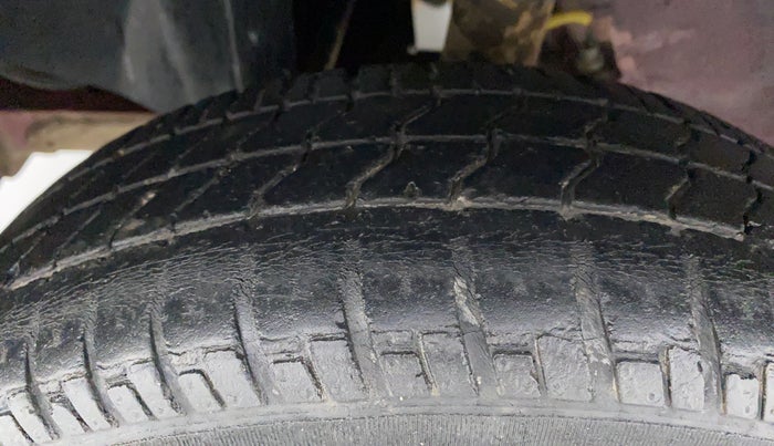 2015 Tata Nano TWIST XTA, Petrol, Automatic, 22,704 km, Left Front Tyre Tread